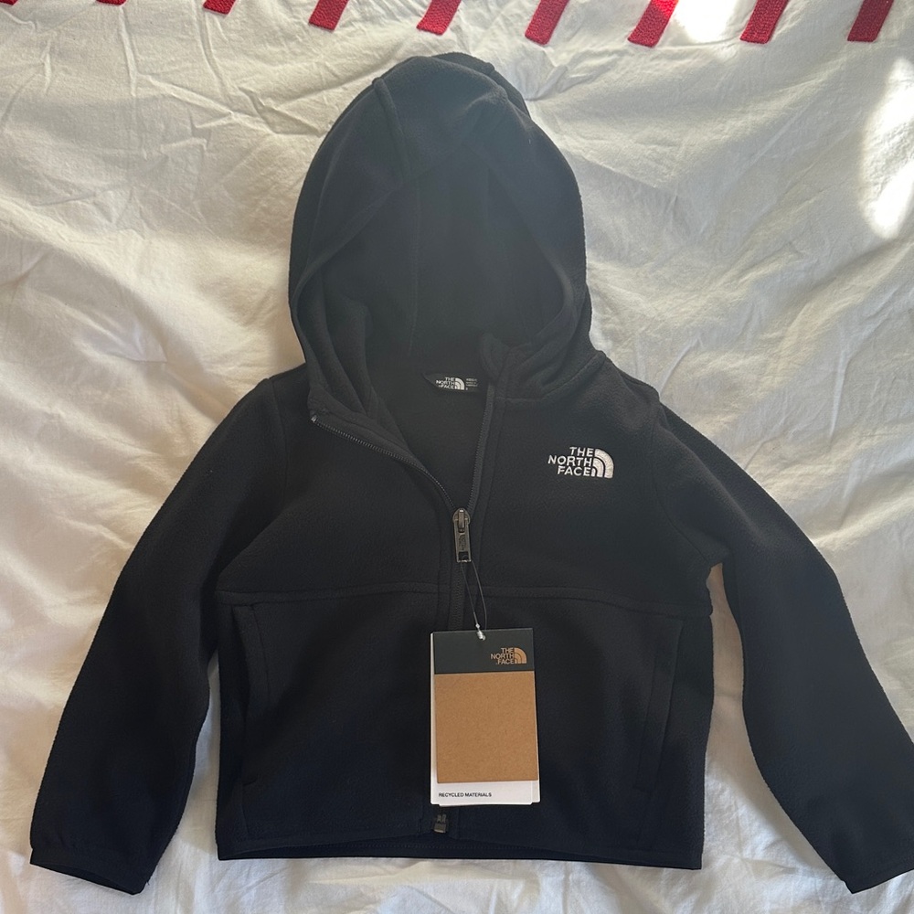 The North Face Kids Black Full-Zip Hoodie